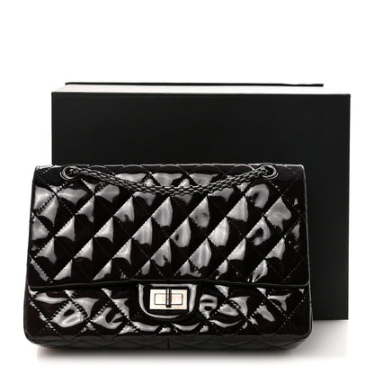 Chanel Patent Quilted 2.55 Reissue 227 Flap Prune 11 of 11