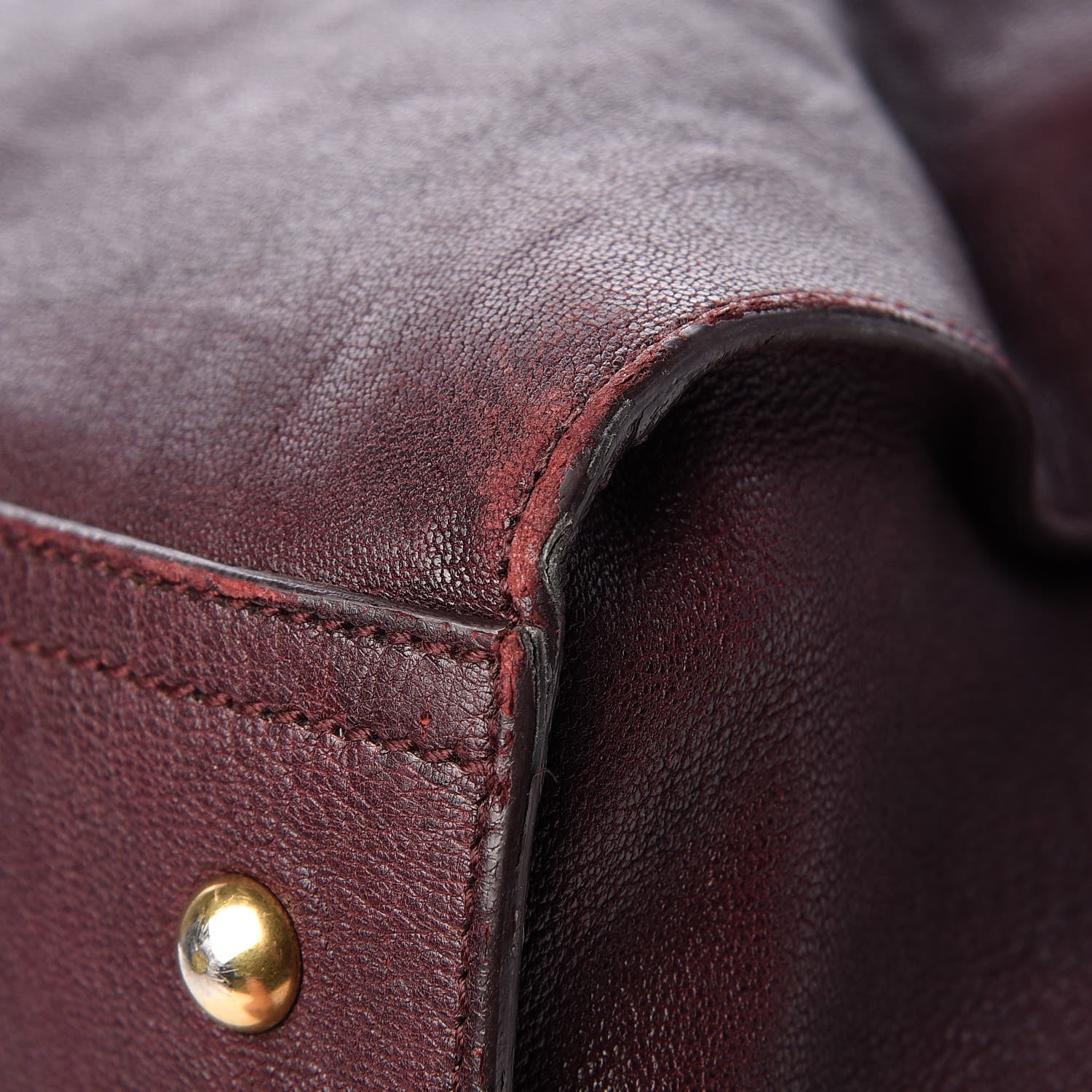 Saint Laurent Sheepskin Large Cabas ChYc Plum 21 of 23