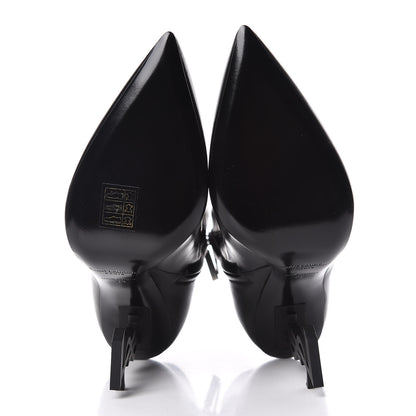 Saint Laurent Sheepskin Opyum Ankle Boot 38 Black 5 of 8