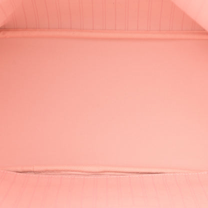 Louis Vuitton Damier Azur Neo Neverfull MM Rose Ballerine 6 of 11