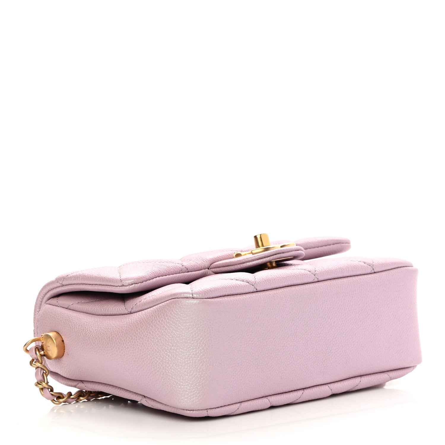 Chanel Iridescent Caviar Quilted Mini My Perfect Flap Pink 4 of 11