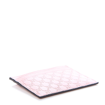 Gucci Microguccissima Card Holder Soft Pink 4 of 7