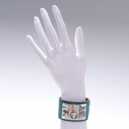 Hermes Swift Collier de Chien CDC Bracelet Malachite Small 2 of 7