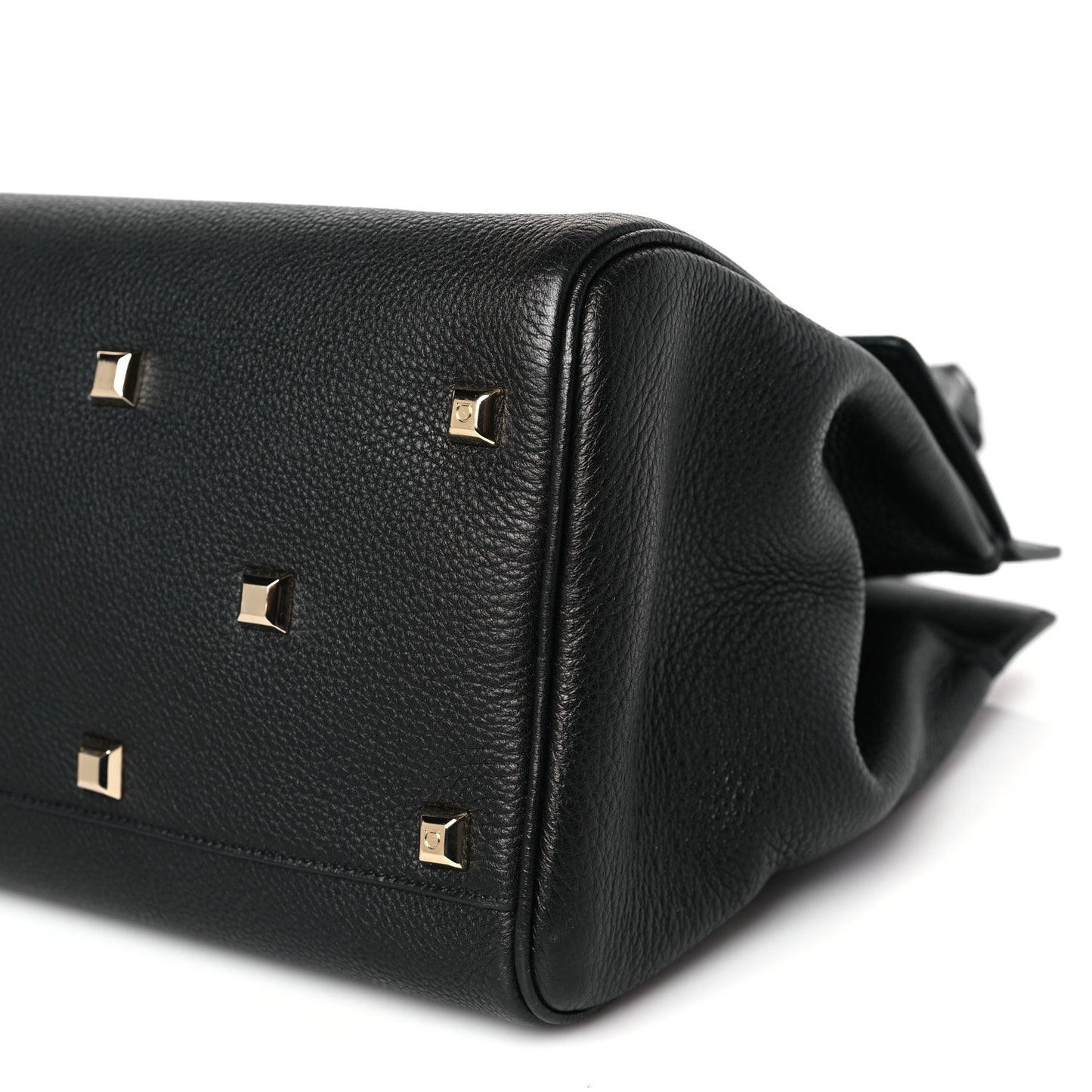 Calfskin Large The Studio Bag Black