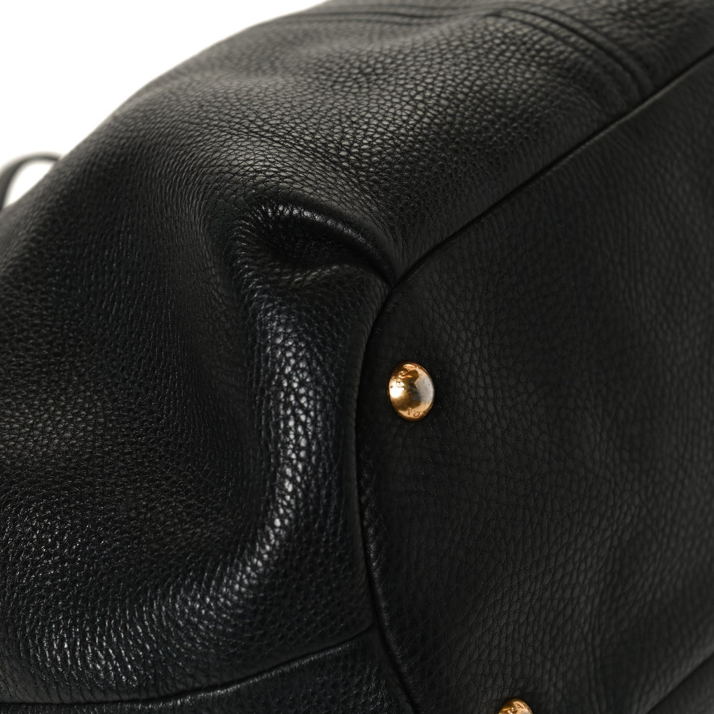 Vitello Daino Top Handle Tote Black