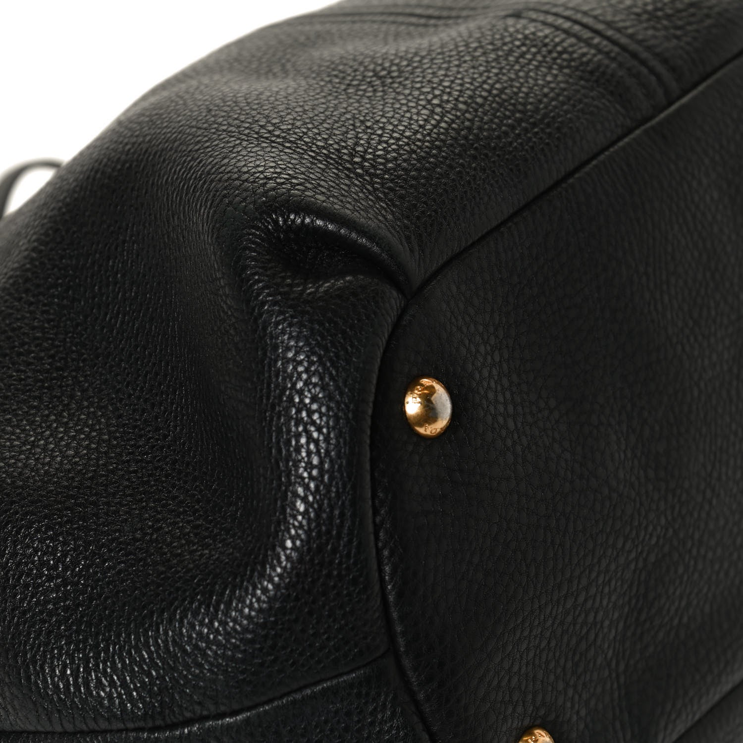 Prada Vitello Daino Top Handle Tote Black 9 of 16