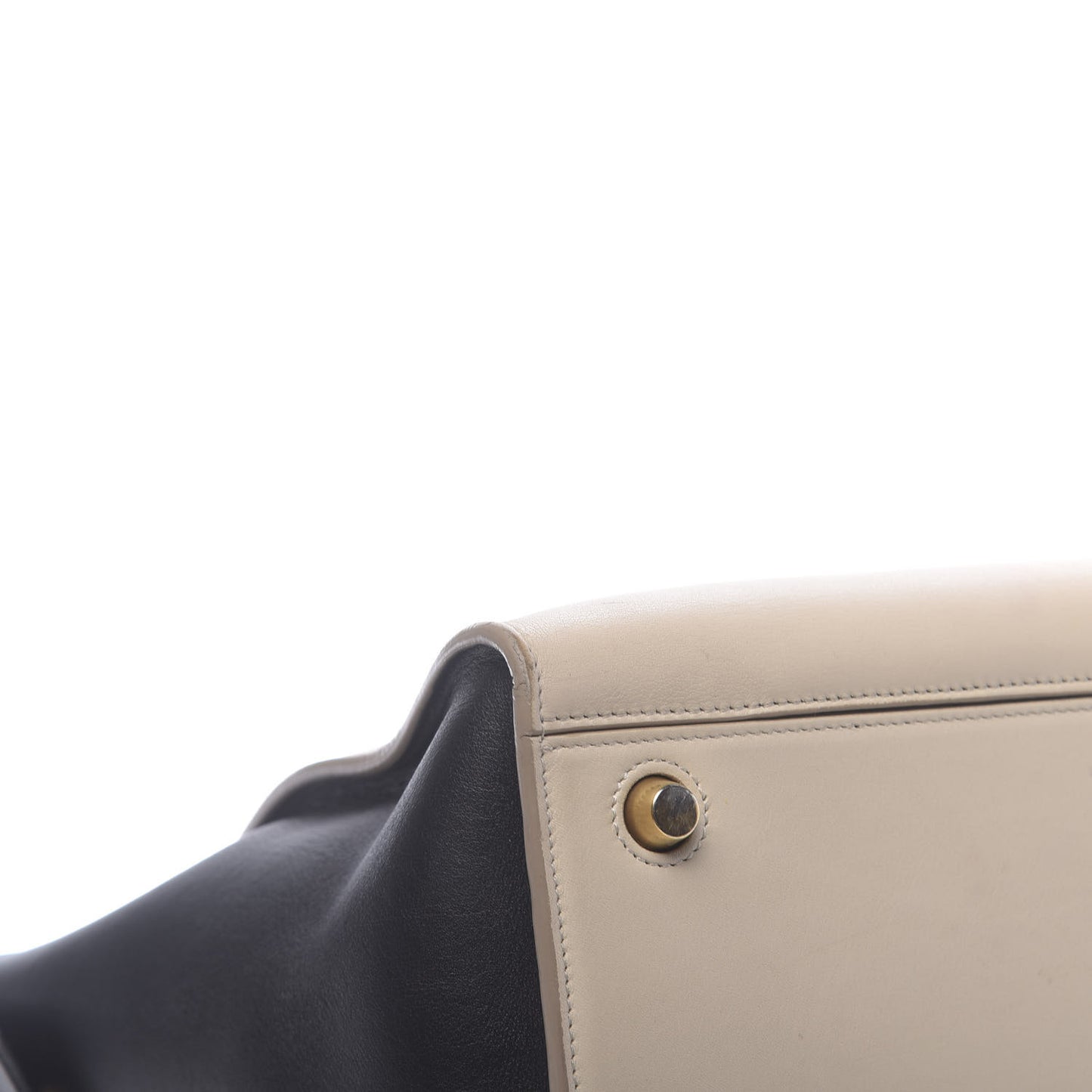 Smooth Calfskin Small Ring Bag Chalk