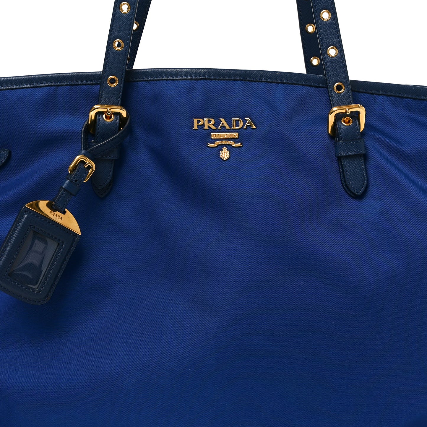 Tessuto Nylon Saffiano Tote Baltico
