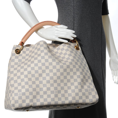 Louis Vuitton Damier Azur Artsy MM 2 of 7