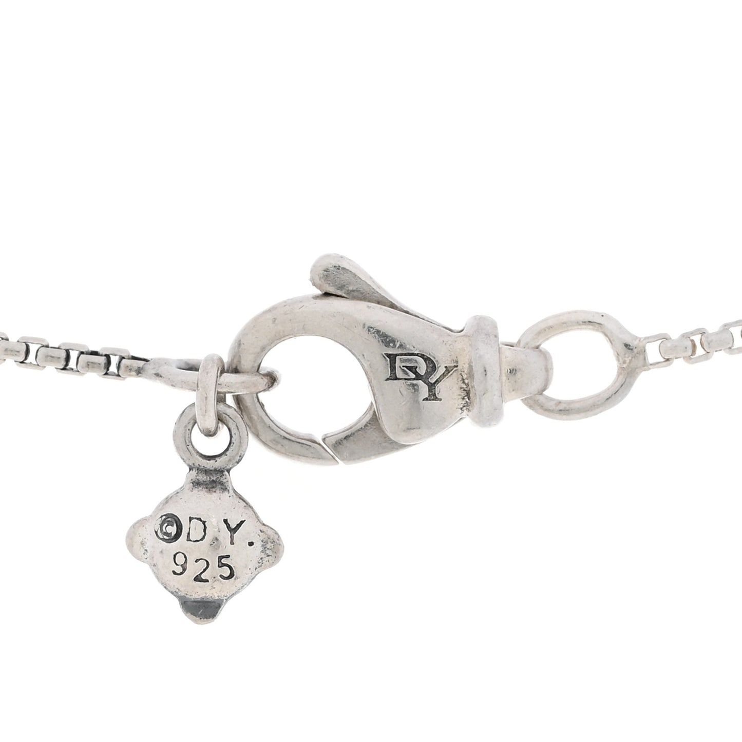 Sterling Silver Diamond Medium Starburst Pendant Necklace