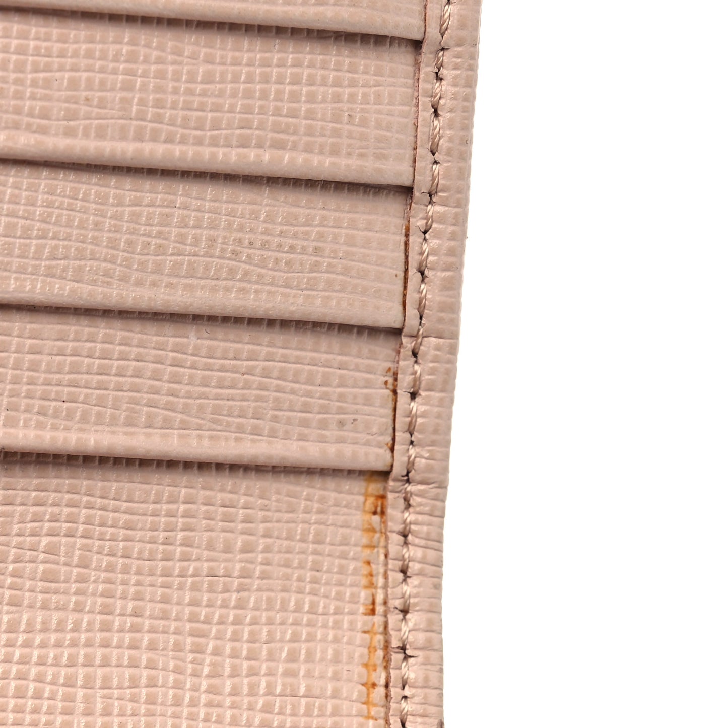 Zucca Spalmati Vitello Elite Continental Wallet Rose Plaster