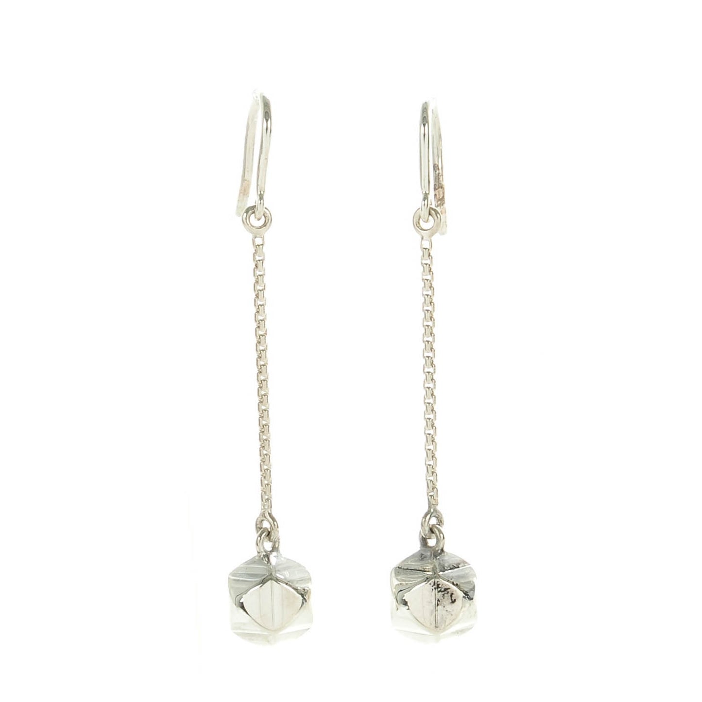 Sterling Silver Medor Drop Earrings