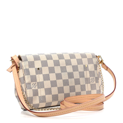 Louis Vuitton Damier Azur Favorite PM 3 of 9