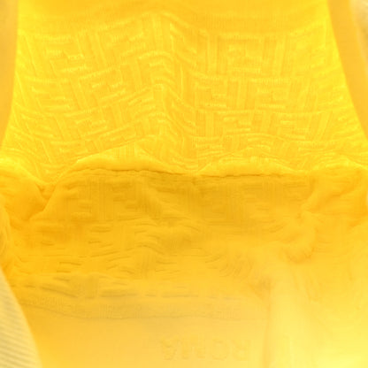 Fendi Terrycloth FF Embossed Kids Beach Towel Tote Bag Yellow 5 of 10