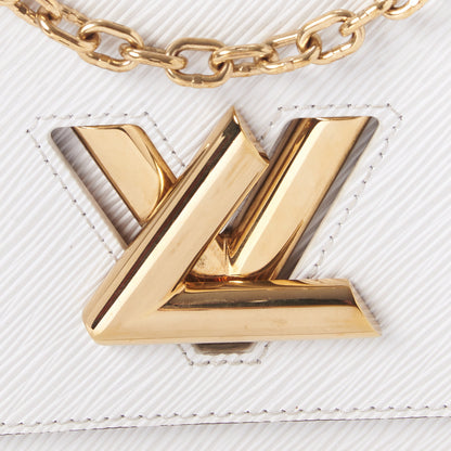 Louis Vuitton Epi Twist Shoulder Bag MM White 8 of 9