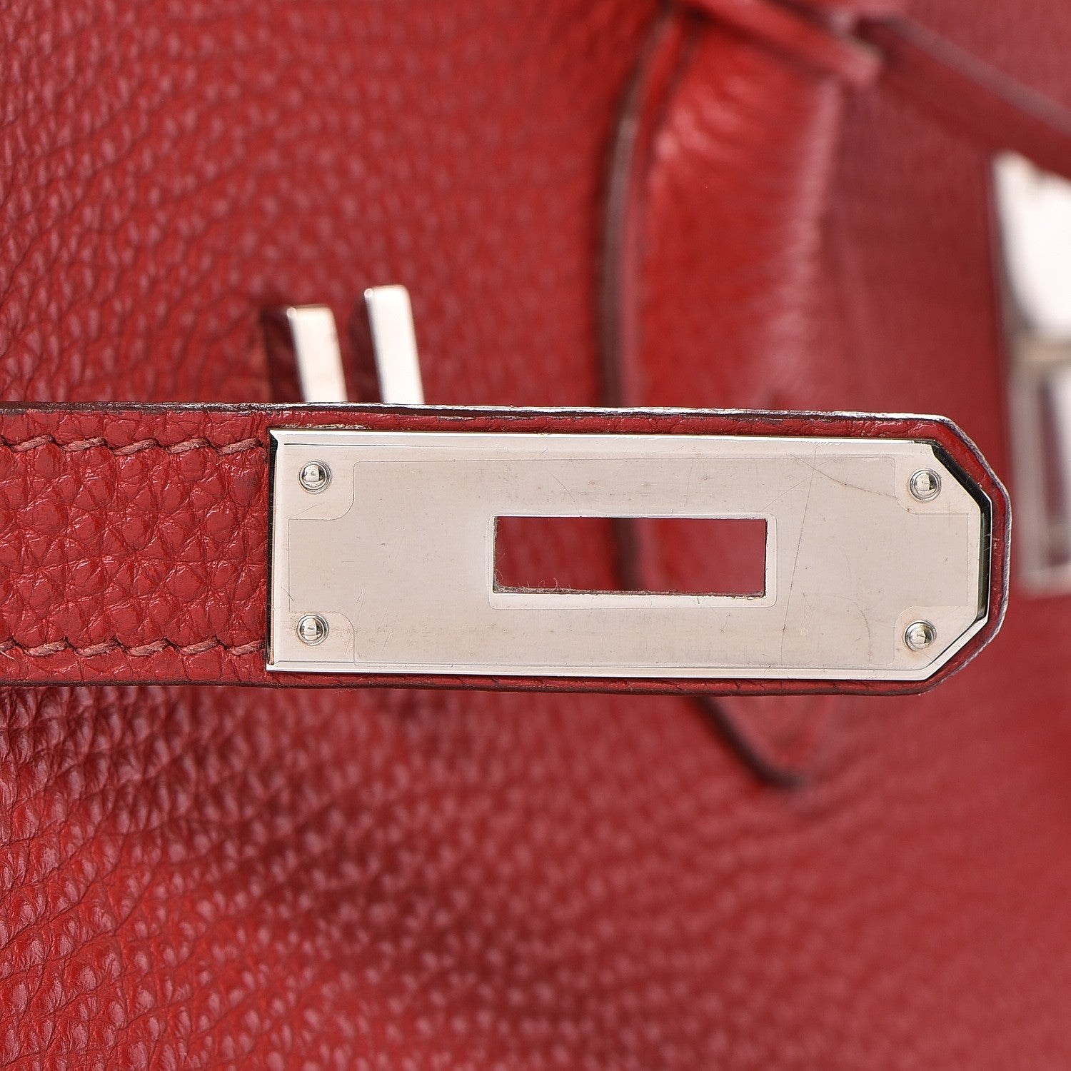 Hermes Togo Birkin 35 Rouge Garance 16 of 37