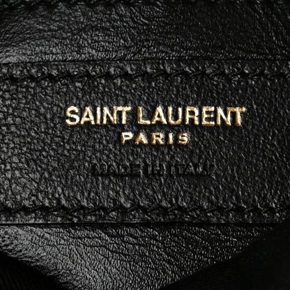 Saint Laurent Suede Calfskin Small Grace Fringed Hobo Bag Light Ocre 6 of 10