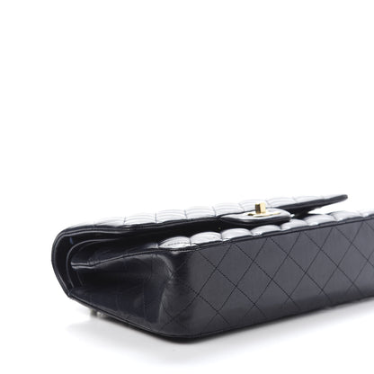 Chanel Lambskin Quilted Medium Double Flap Navy 11 of 13
