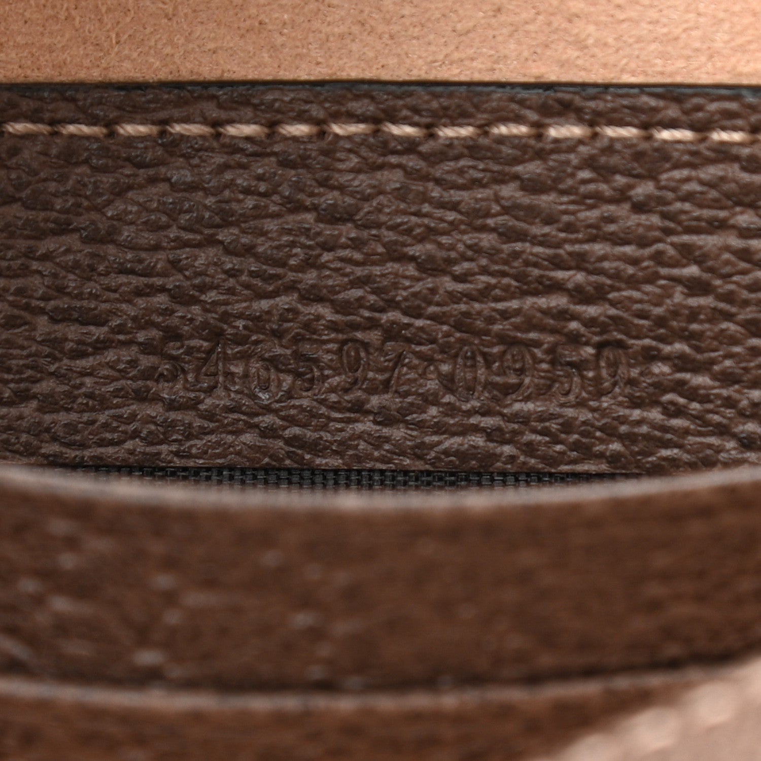 Gucci GG Supreme Monogram Web Mini Ophidia GG Bag Brown 6 of 10