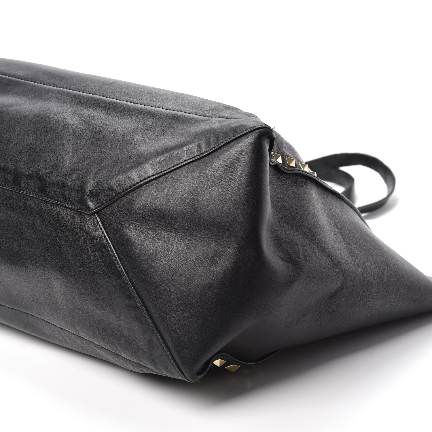 Valentino Garavani Nappa Medium Rockstud Soft Tote Black 12 of 12