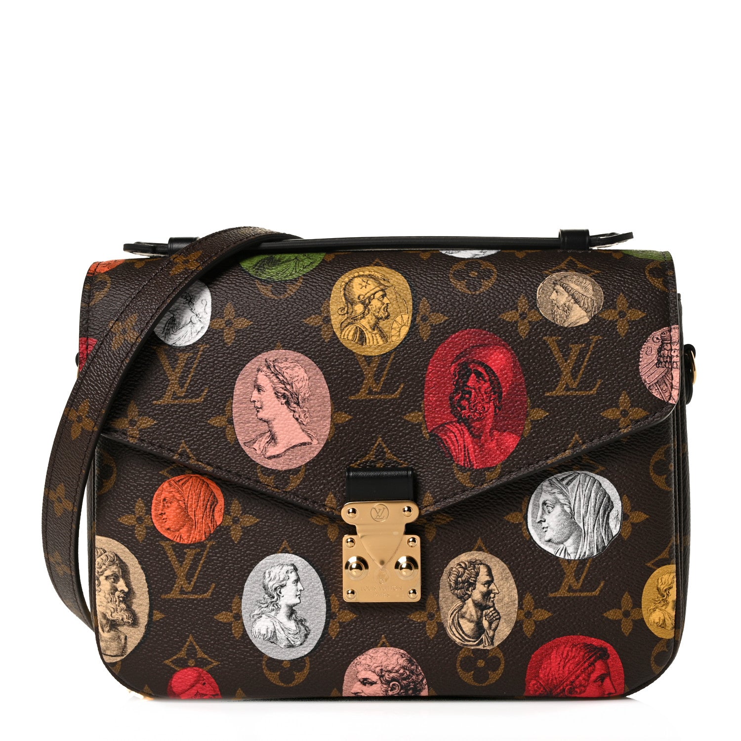 Louis Vuitton X FORNASETTI Monogram Cameo Pochette Metis 1 of 8
