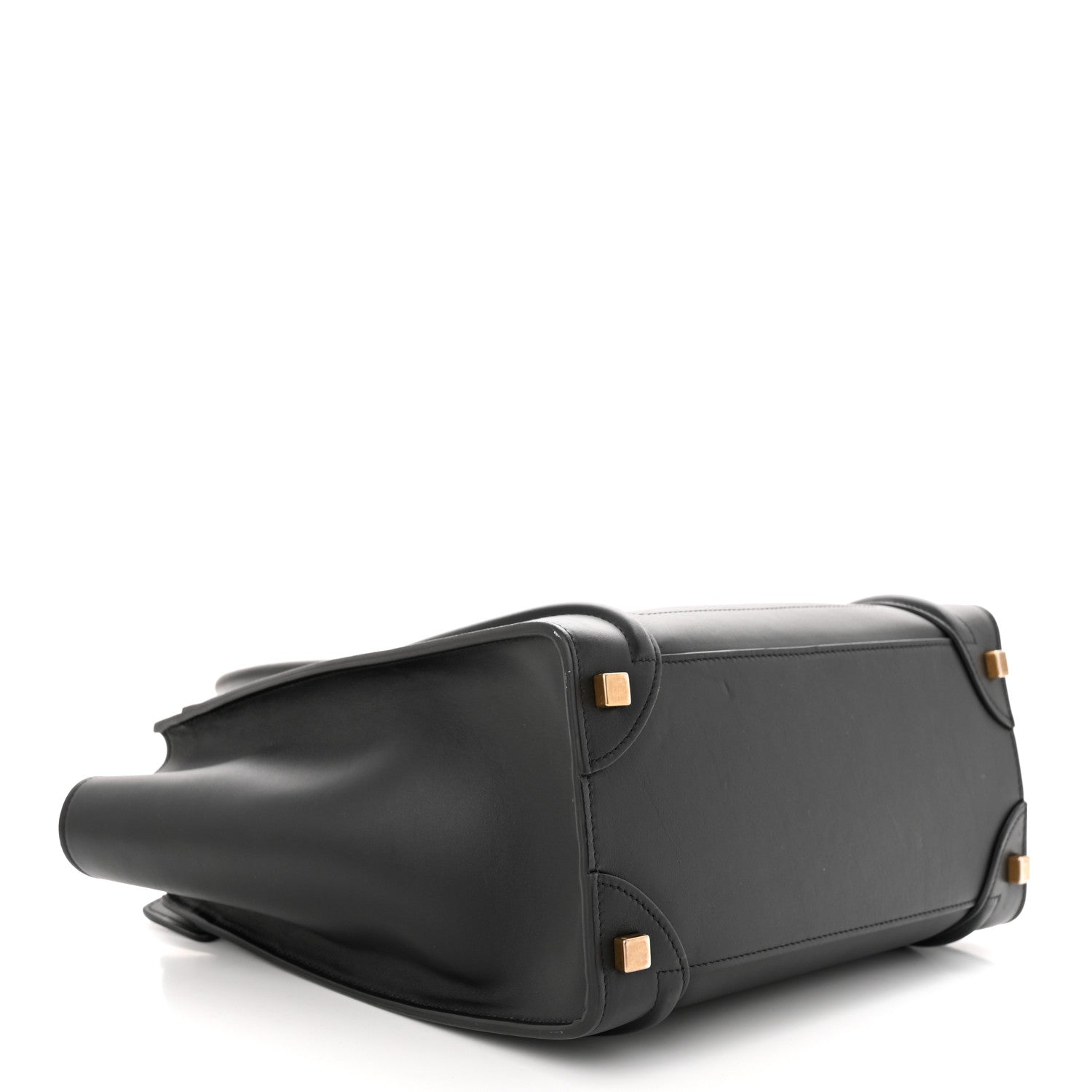 Celine Smooth Calfskin Micro Luggage Black 4 of 12