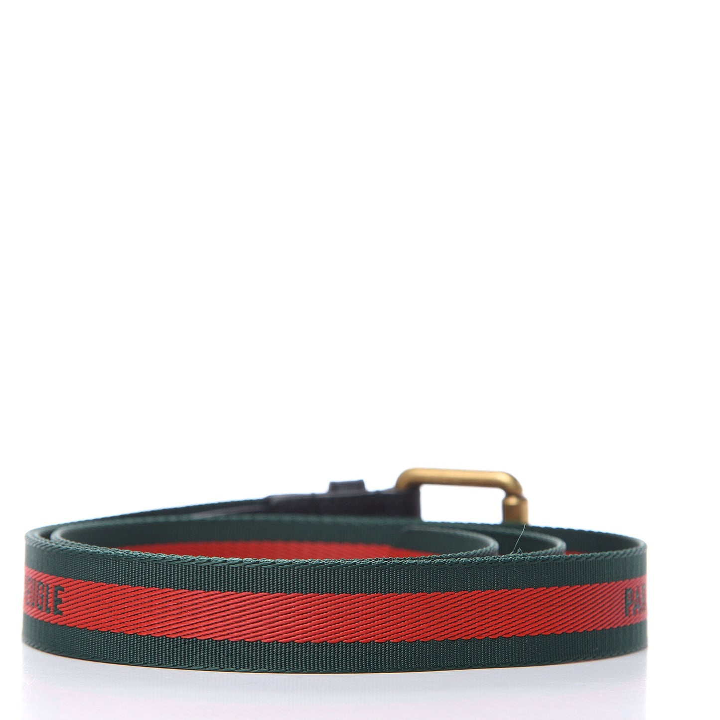 Canvas Web L'Aveugle Par Amour Belt 105 42 Red Green