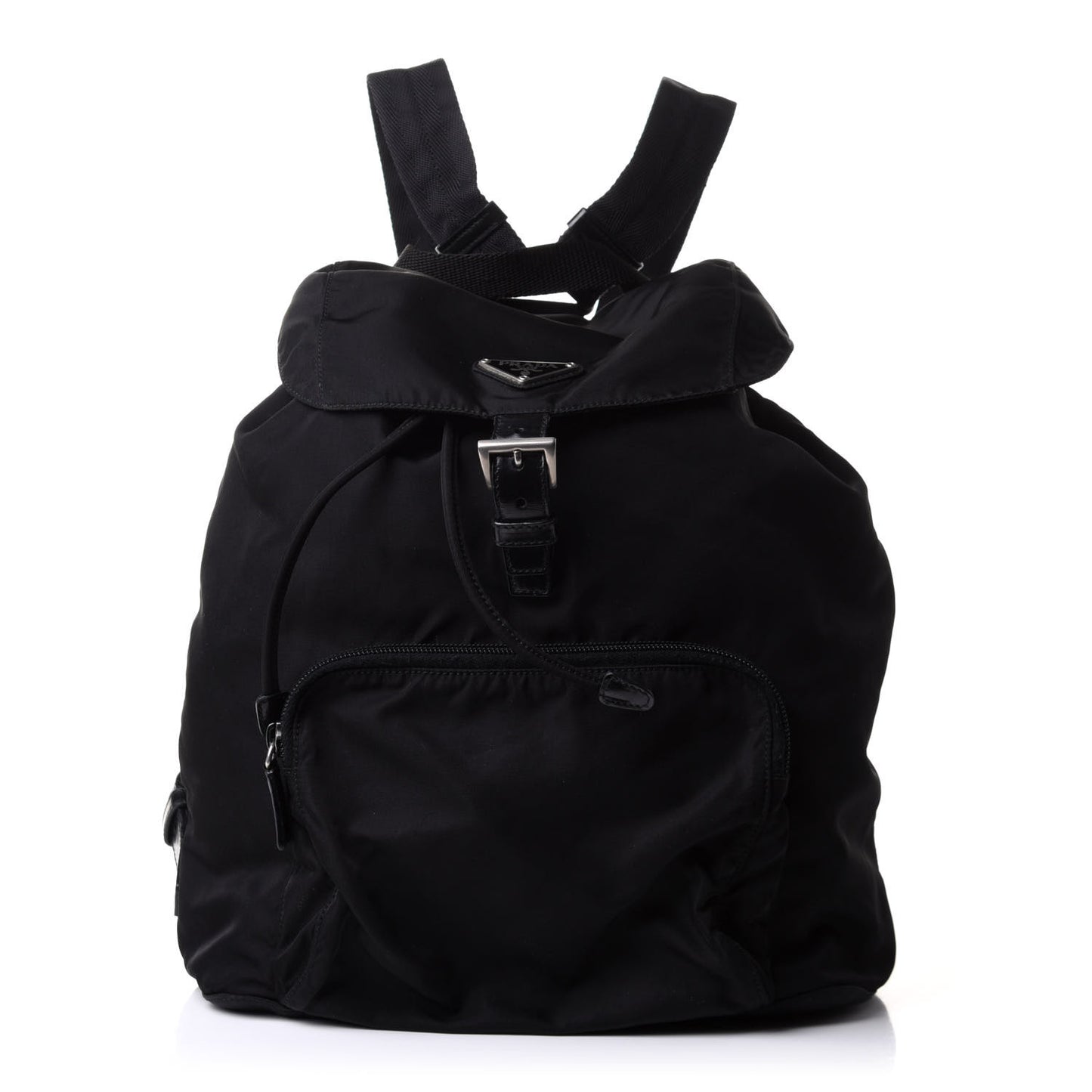 Nylon Vela Medium Backpack Black