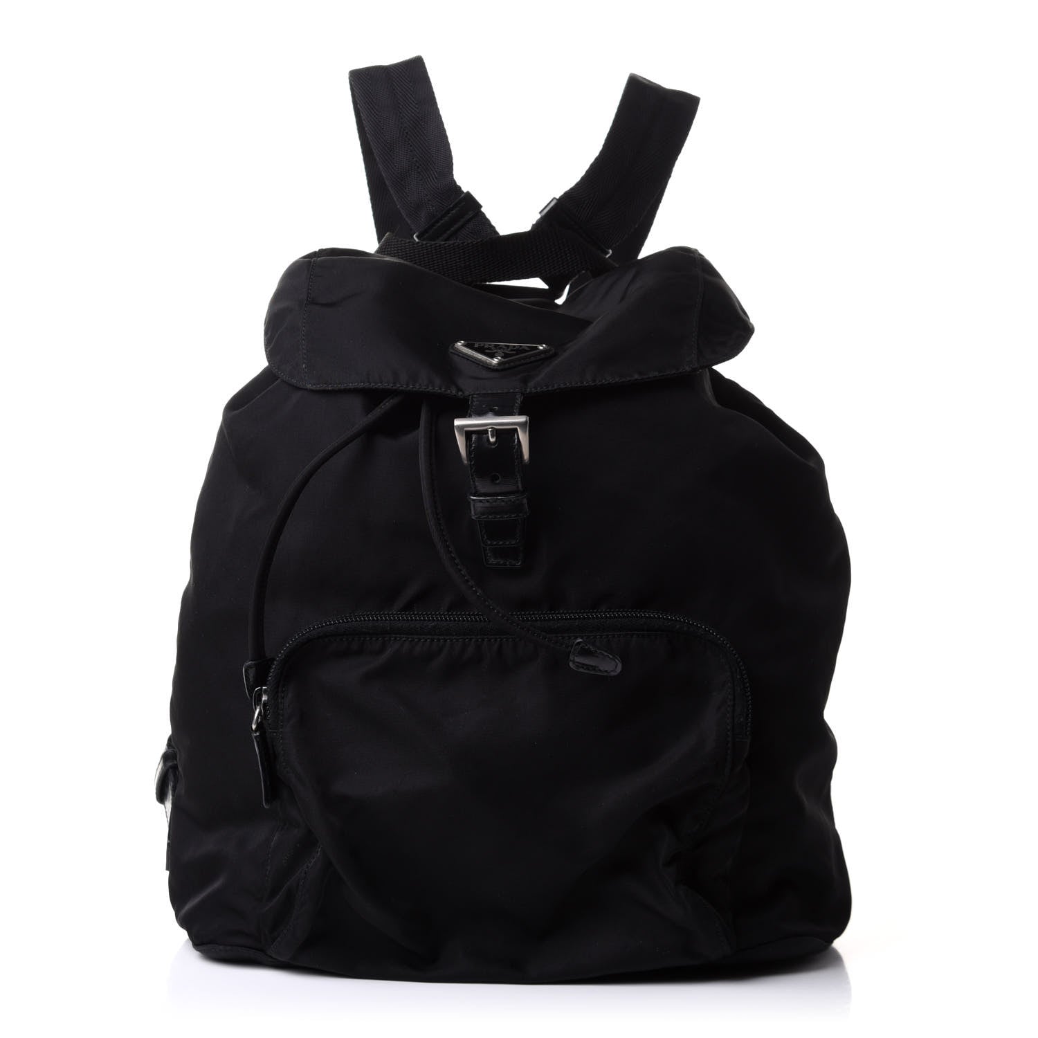 Prada Nylon Vela Medium Backpack Black 1 of 10