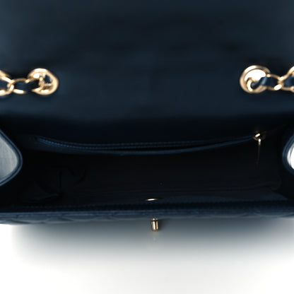 Chanel Lambskin Quilted Medium Mademoiselle Chic Flap Navy 5 of 10