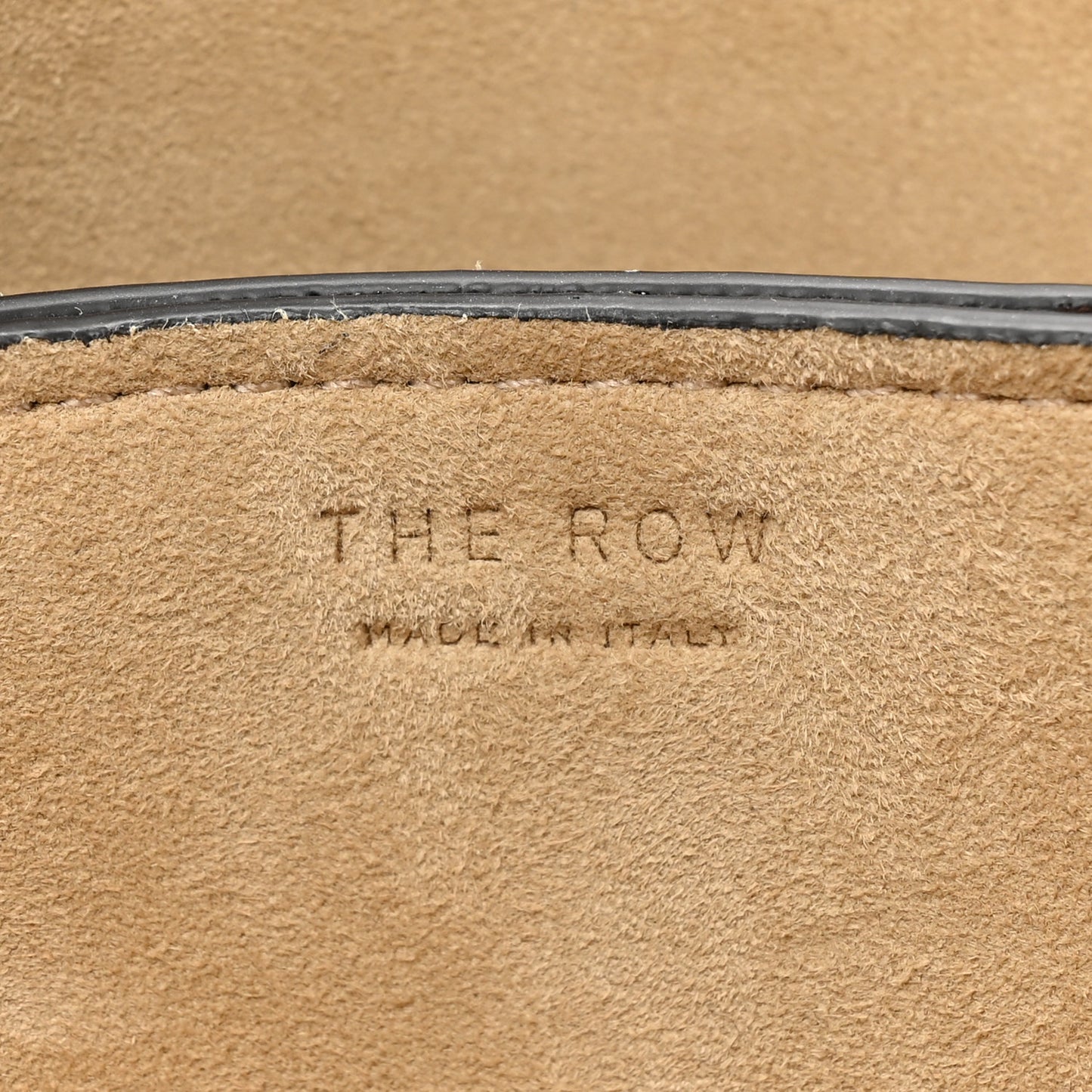 Suede Calfskin Mini Nu Twin Bag Mocha