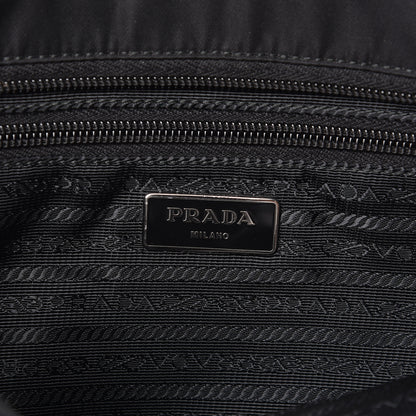 Prada Nylon Vela Messenger Bag Black 6 of 12