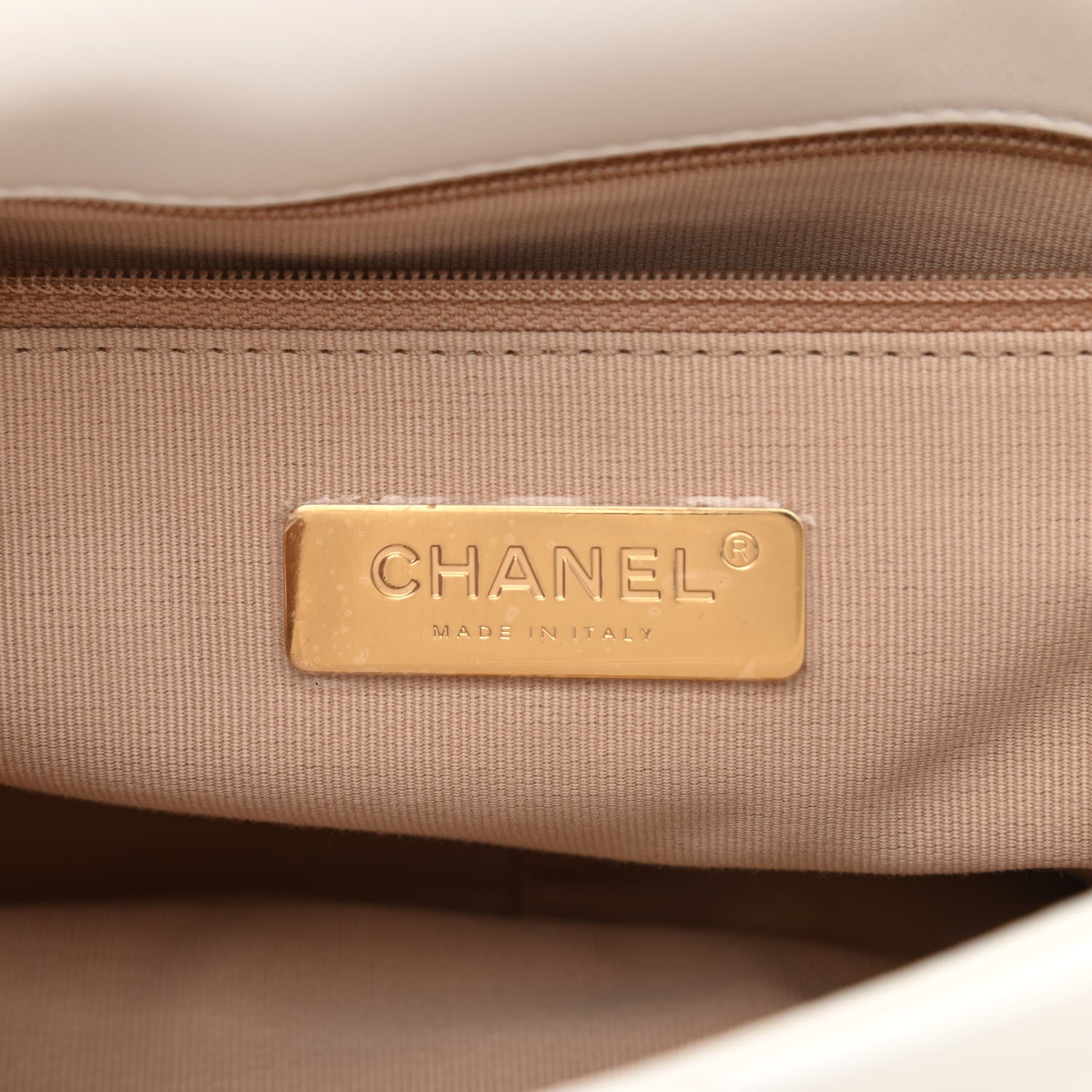 Chanel Lambskin Quilted Medium Chanel 19 Flap White 6 of 11