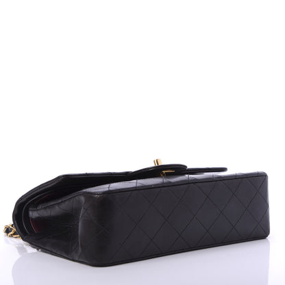 Chanel Lambskin Quilted Small Double Flap Black 5 of 12
