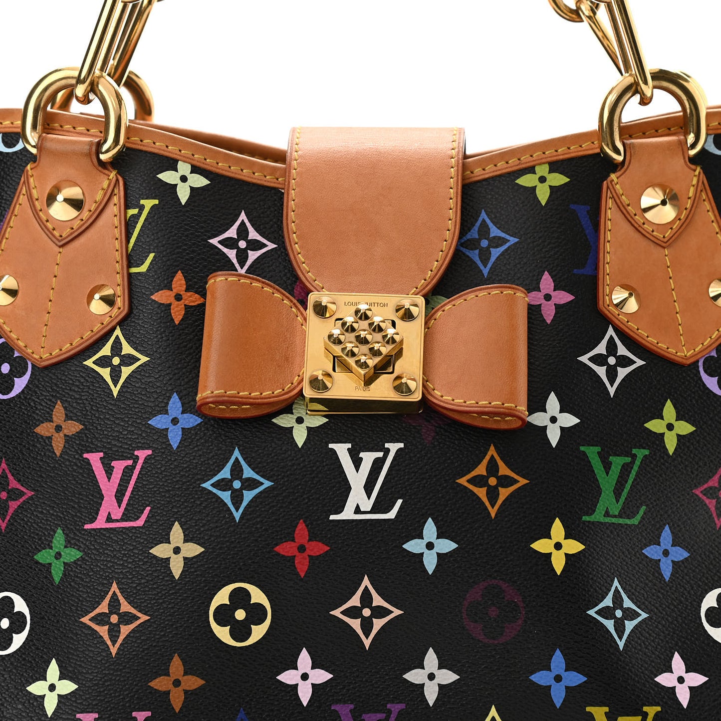 Monogram Multicolor Annie MM Black