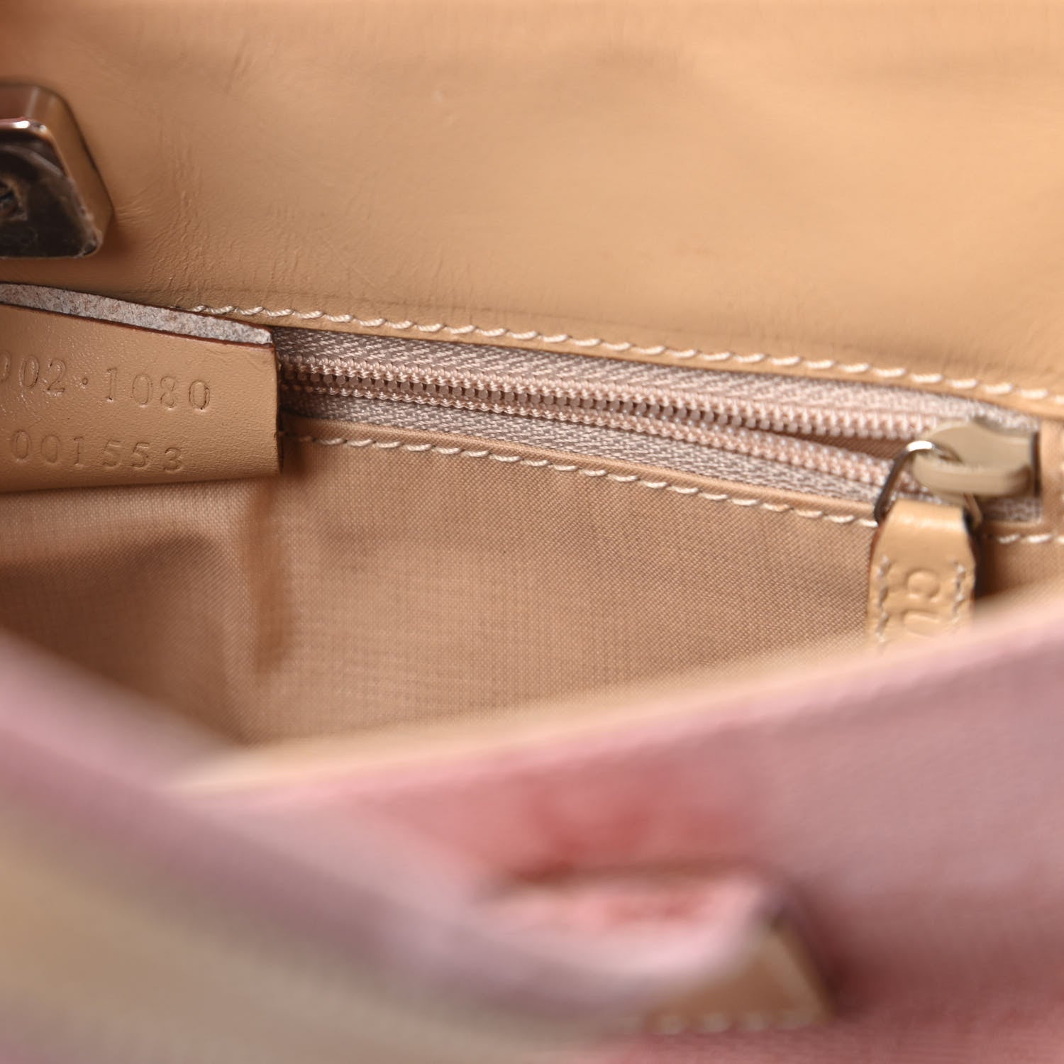 Gucci Monogram Double Pocket Tote Pink 9 of 12