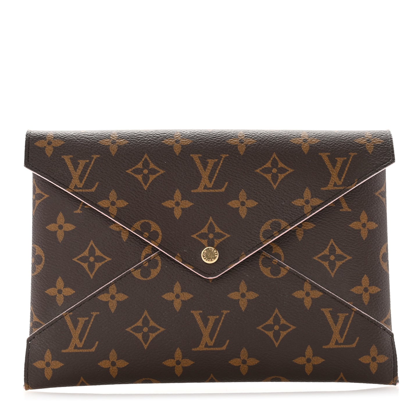 Monogram Large Kirigami Pochette Insert Rose Ballerine