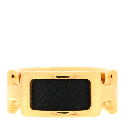 Hermes Madame Calfskin Olympe Ring M Black 1 of 4