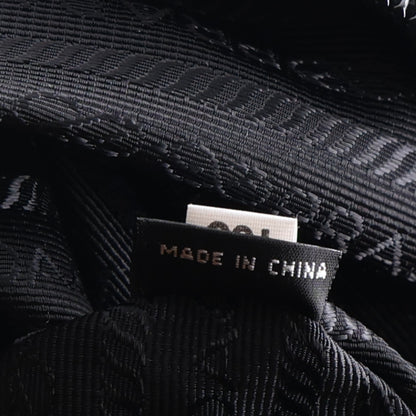 Prada Re-Nylon Saffiano Duffle Bag Black 6 of 10