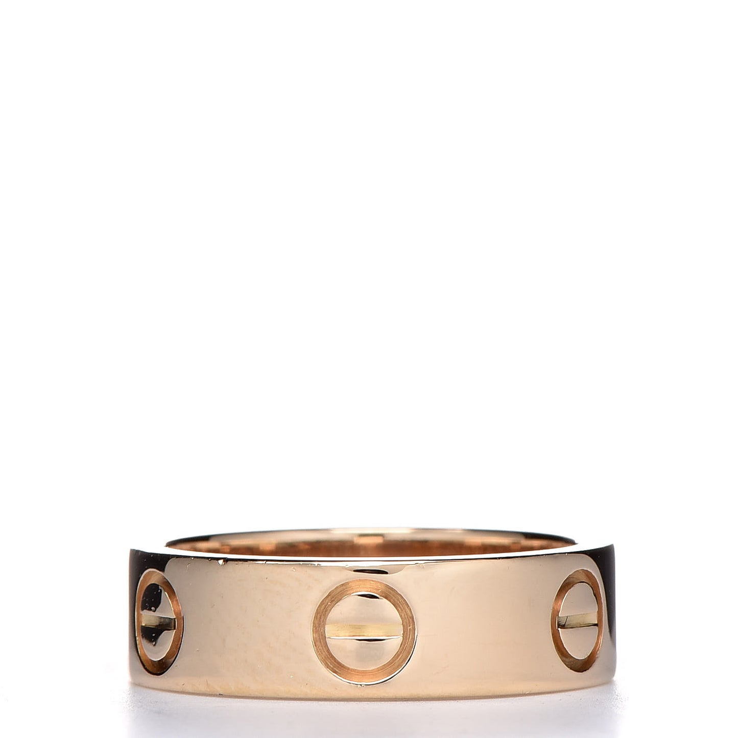 18K Yellow Gold 5.5mm LOVE Ring 50 5.25