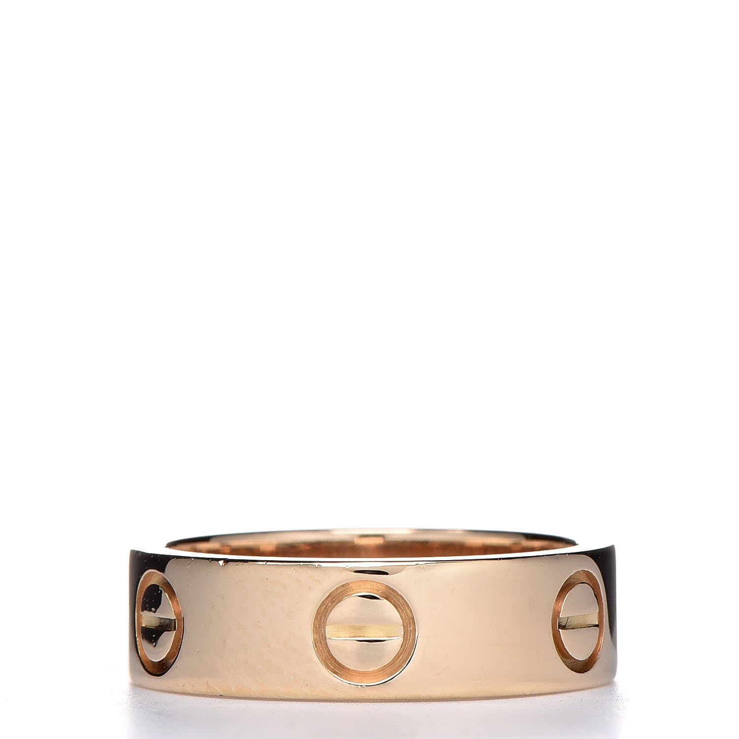 Cartier 18K Yellow Gold 5.5mm LOVE Ring 50 5.25 3 of 4