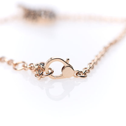Hermes 18K Rose Gold Black Spinel Finesse Bracelet SH 5 of 6