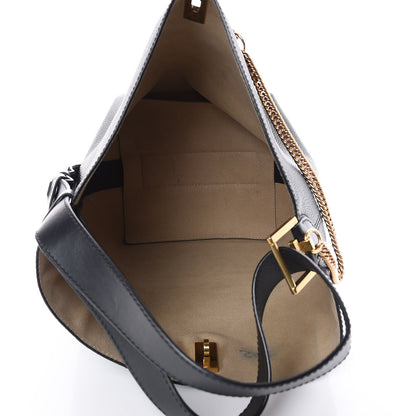 Givenchy Grained Calfskin GV Bucket Bag Black 4 of 11
