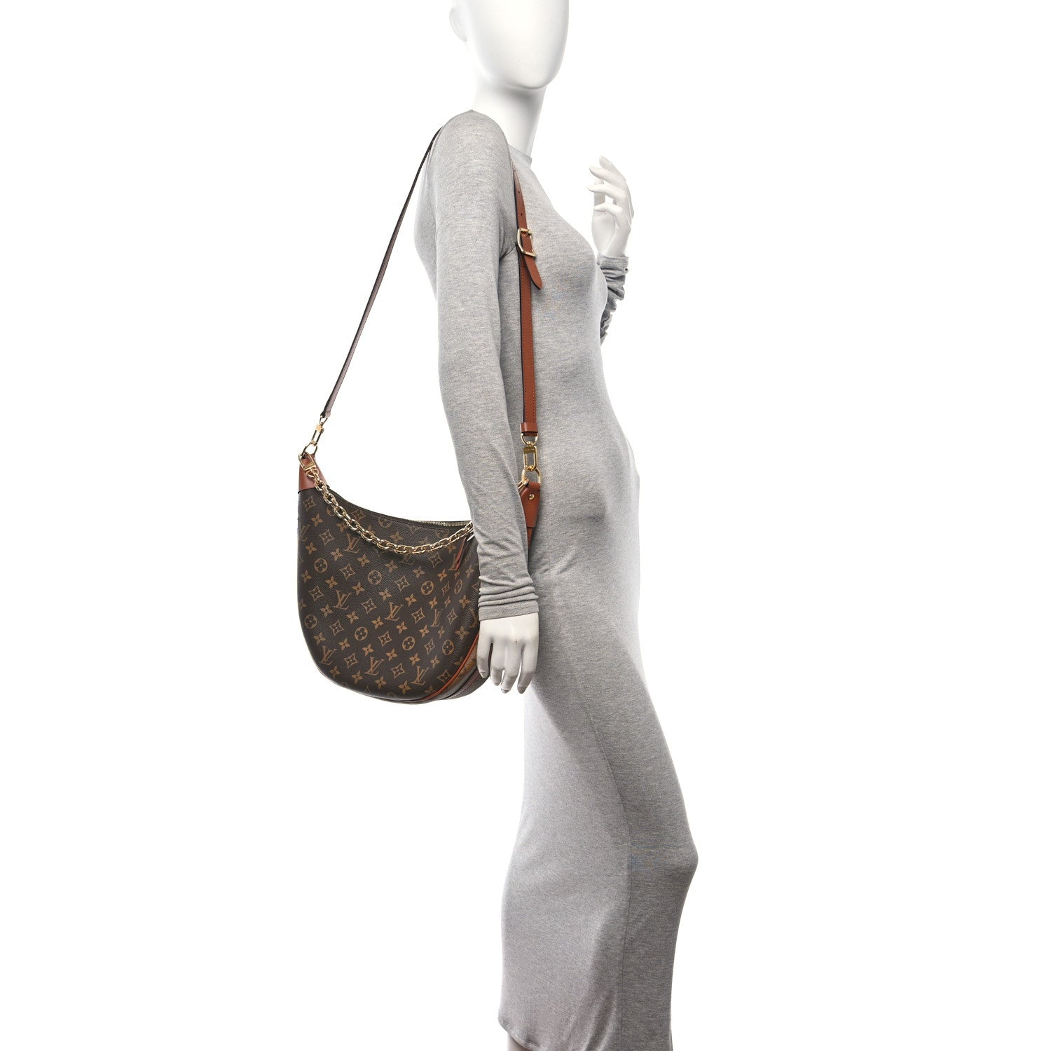 Louis Vuitton Reverse Monogram Loop Hobo 2 of 11