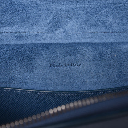 Celine Grained Calfskin Micro Belt Bag Washed Blue 7 of 8