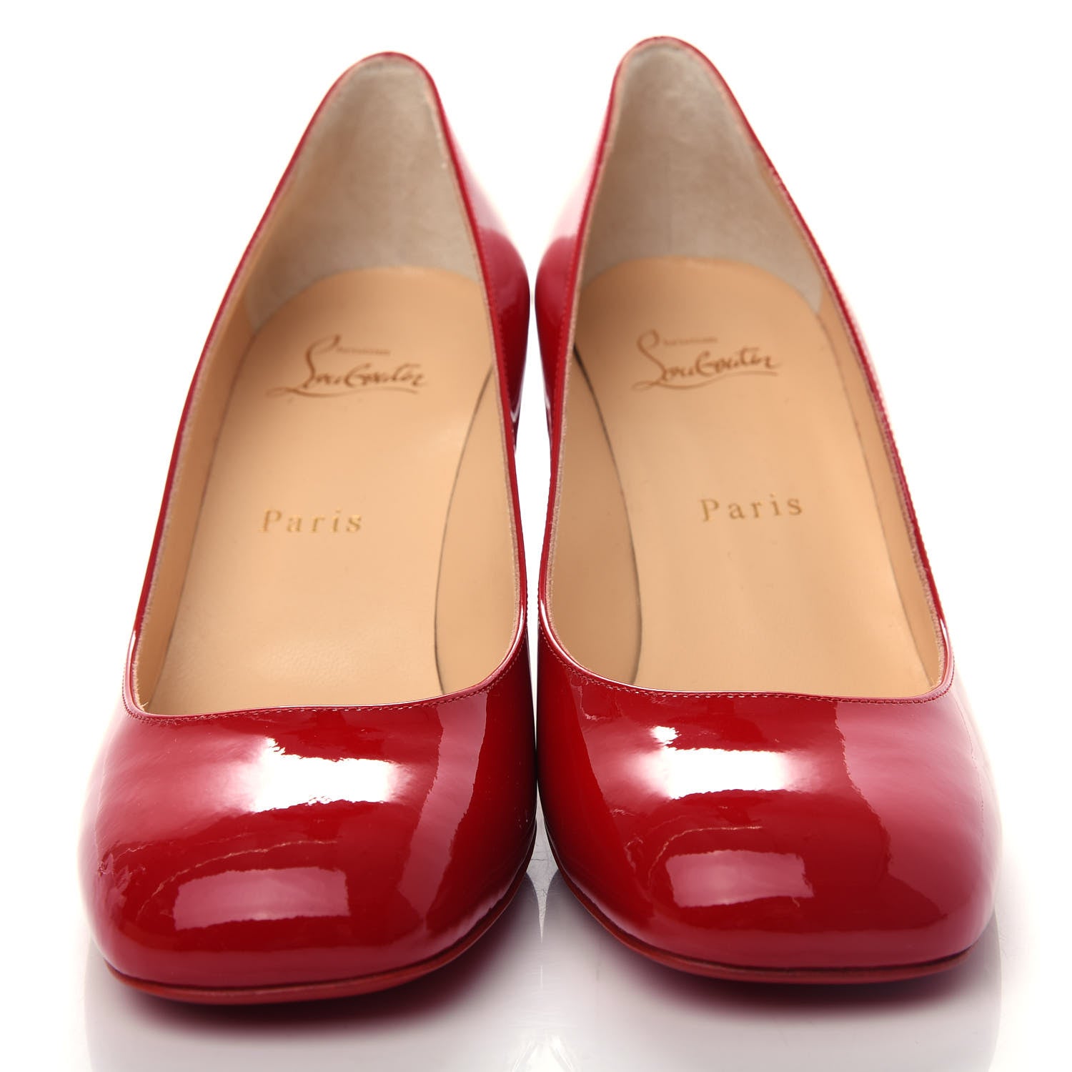 Christian Louboutin Patent Cadrilla 70 Pumps 37.5 Loubi 5 of 10