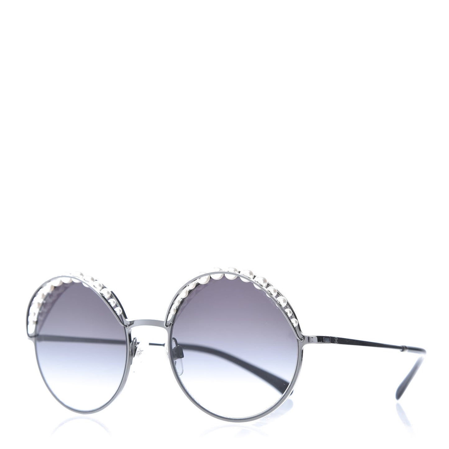 Pearl Round Sunglasses 4234-H Black