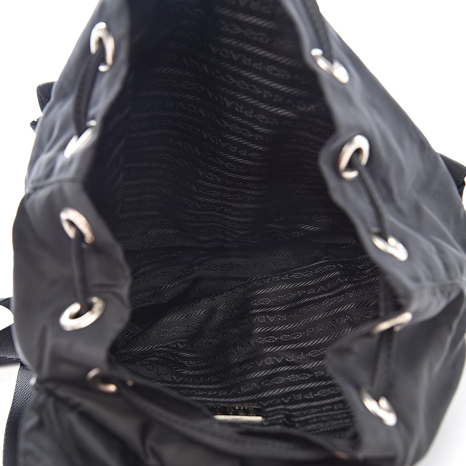 Prada Tessuto Nylon Vela Small Backpack Black 5 of 9