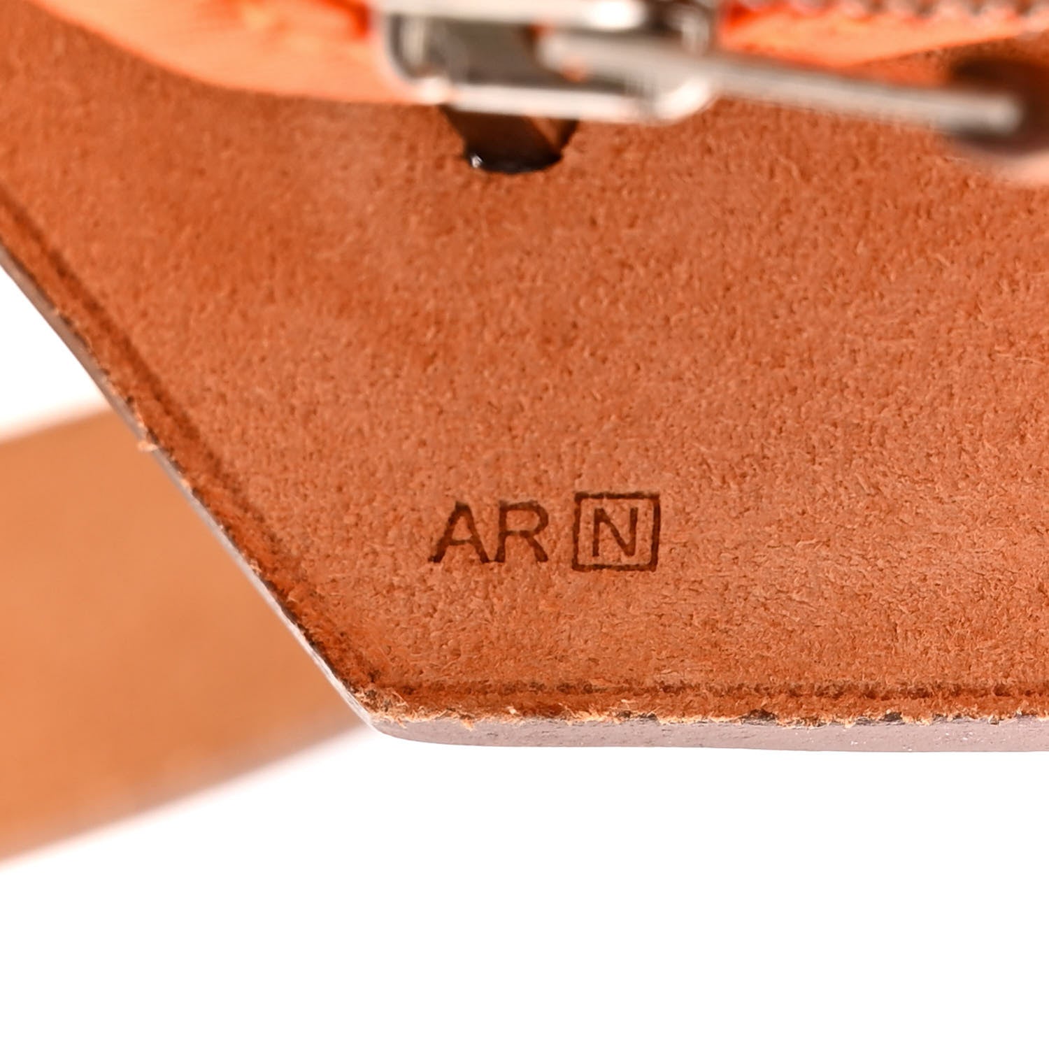 Hermes Vache Hunter Toile Herbag Zip 39 MM Orange Natural 8 of 12