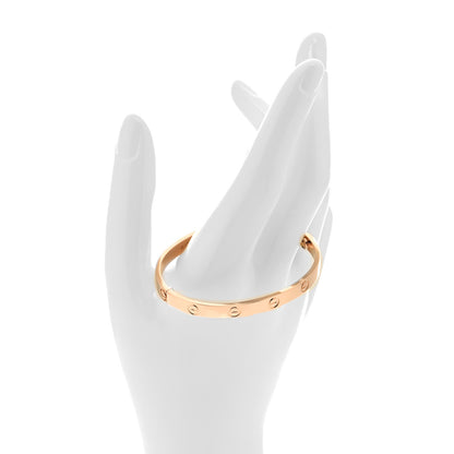 Cartier 18K Pink Gold LOVE Bracelet 17 2 of 6
